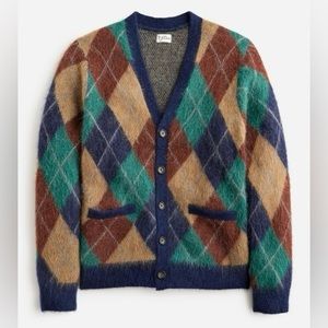 JCrew Men’s Multicolored Cardigan new with tags
